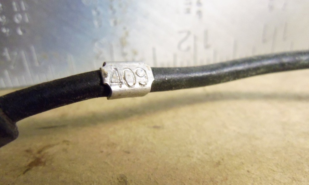 Electrical Special Purpose Cable Assembly with End Connectors – P/N: 409 (NOS)