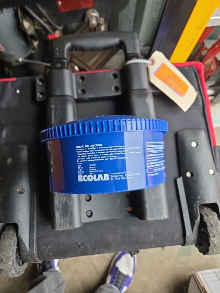 solid rinse dry ecolab