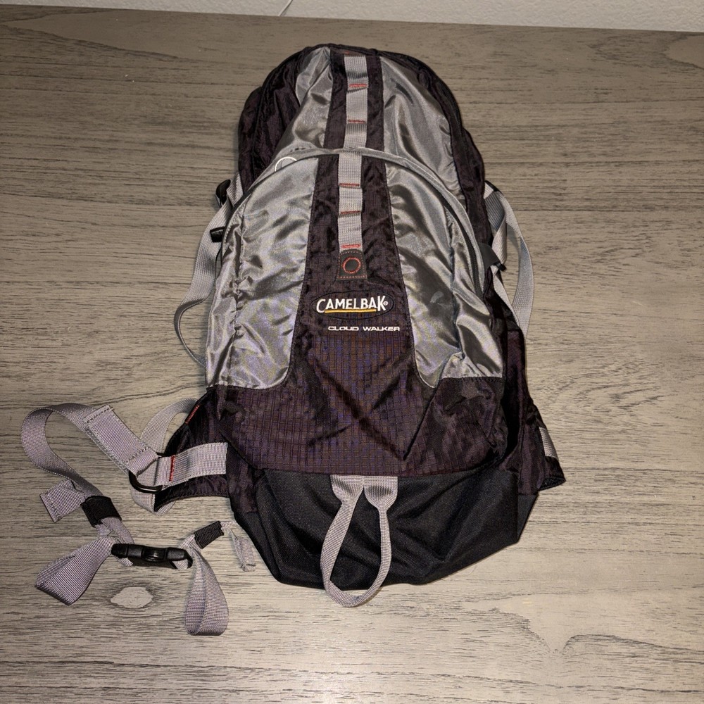 CamelBak Cloud Walker Hydration Pack Backpack Black Gray NO Bladder