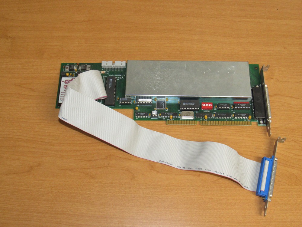 Measurement Computing CIO-DAS1602M1/16 16-Bit ISA DAQ Card - UNTESTED