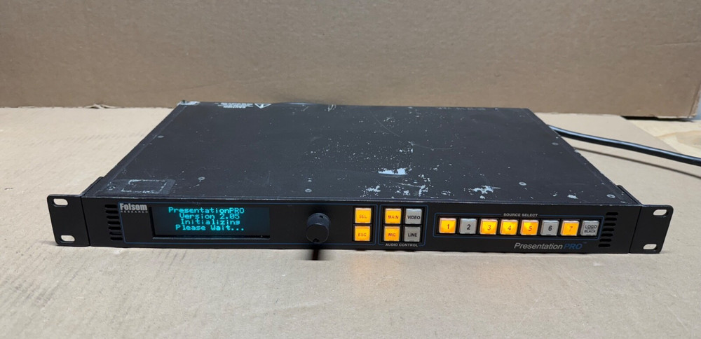 FOLSOM IMAGE PRO HD VGA SWITCHER PS2001