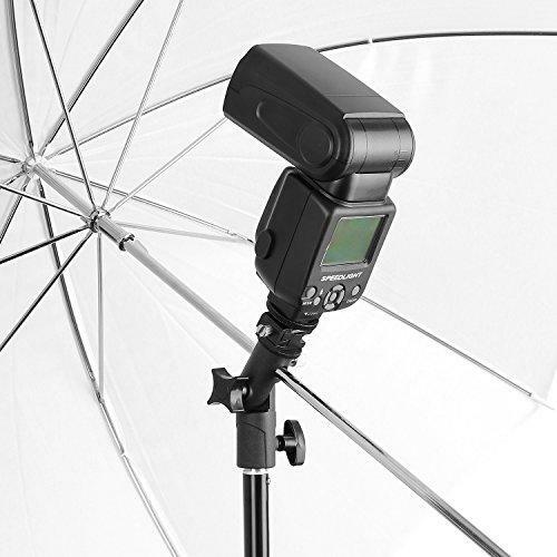 Camera Flash Speedlite Mount, ChromLives Professional Swivel Stand Light