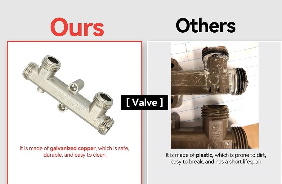 "Brass Sensor Valve for Hot Water Recirculating Pump, Replace Plastic Version"