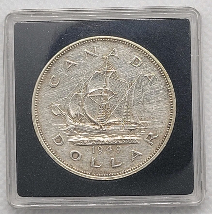 1949 Canada Silver Dollar – Newfoundland Confederation