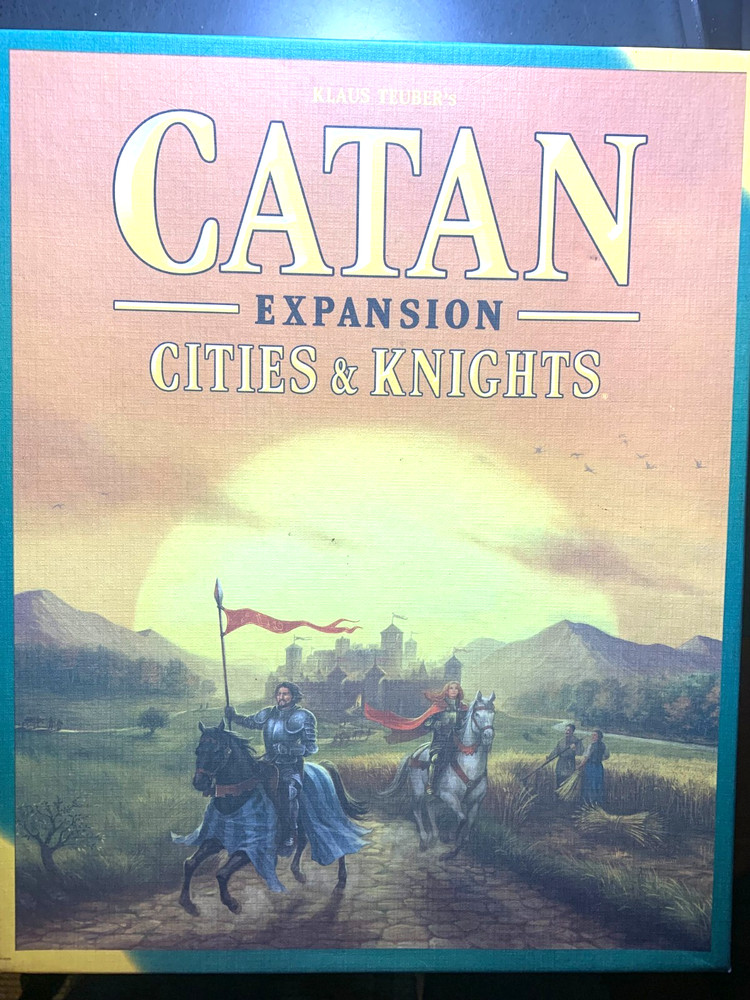 CATAN EXPANSION Cities and Knights PRINTER VICTORY POINT CARD
