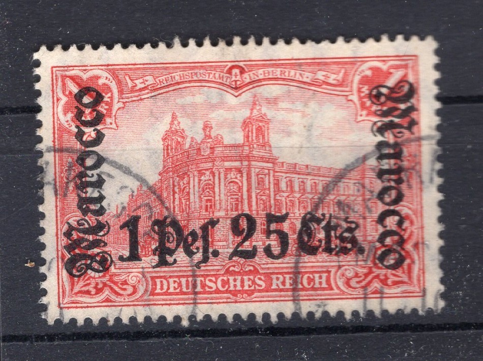 Morocco 43 Clean Embossed 220EUR (A4049)