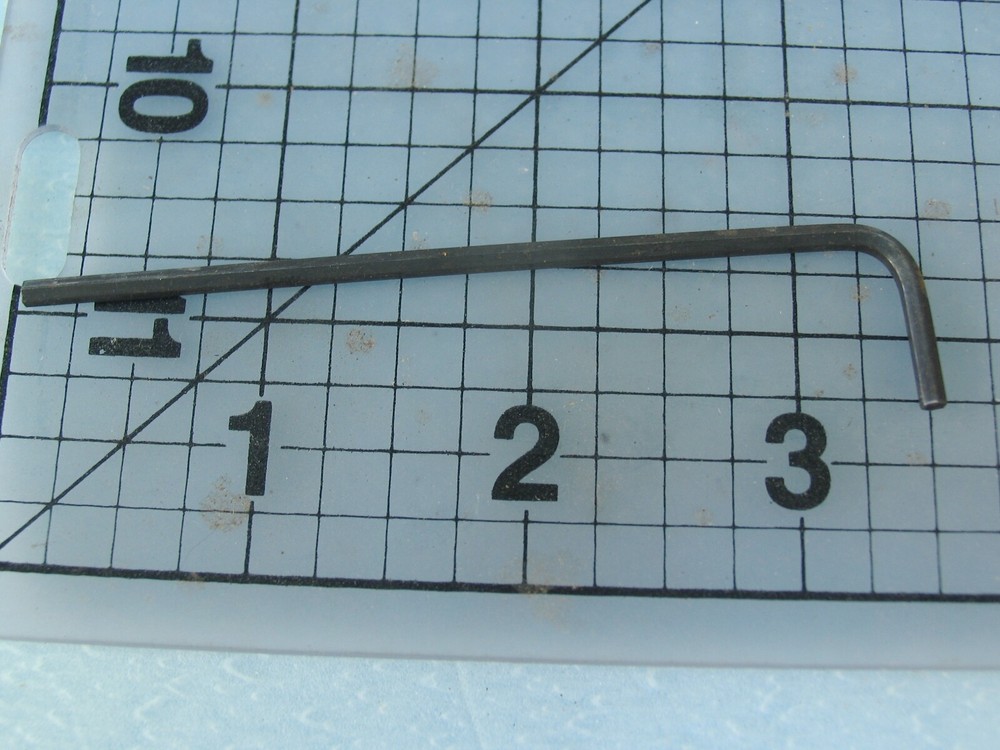 25 NNB 3/32" Long Handle Hex/Allen Wrenchs