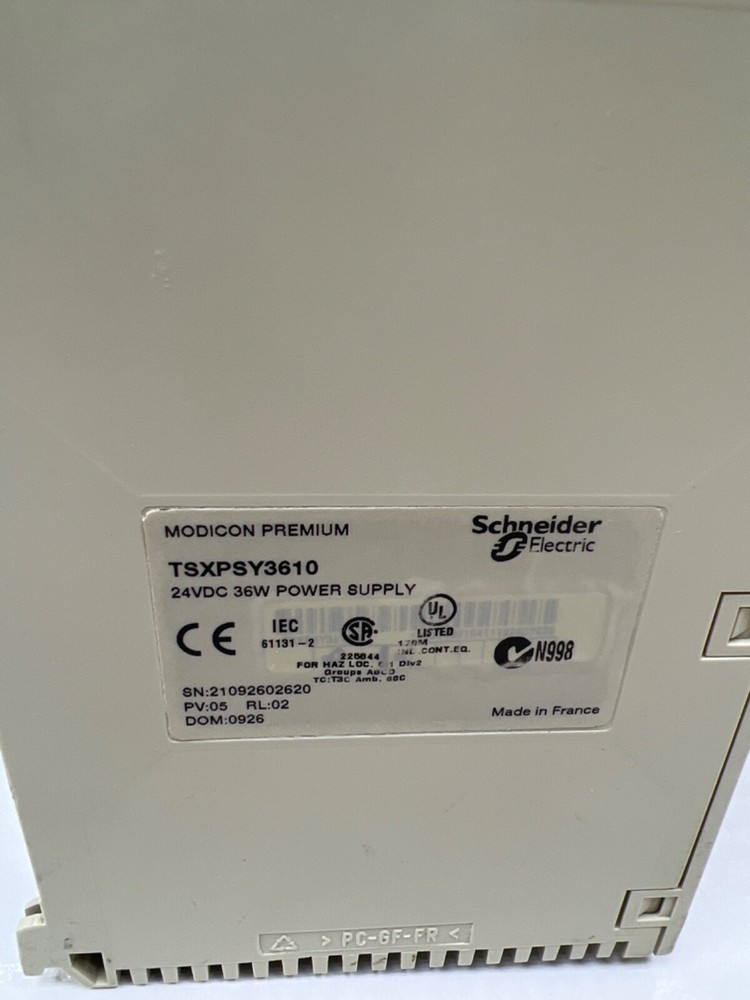 Schneider TSXPSY3610 Power Supply Module