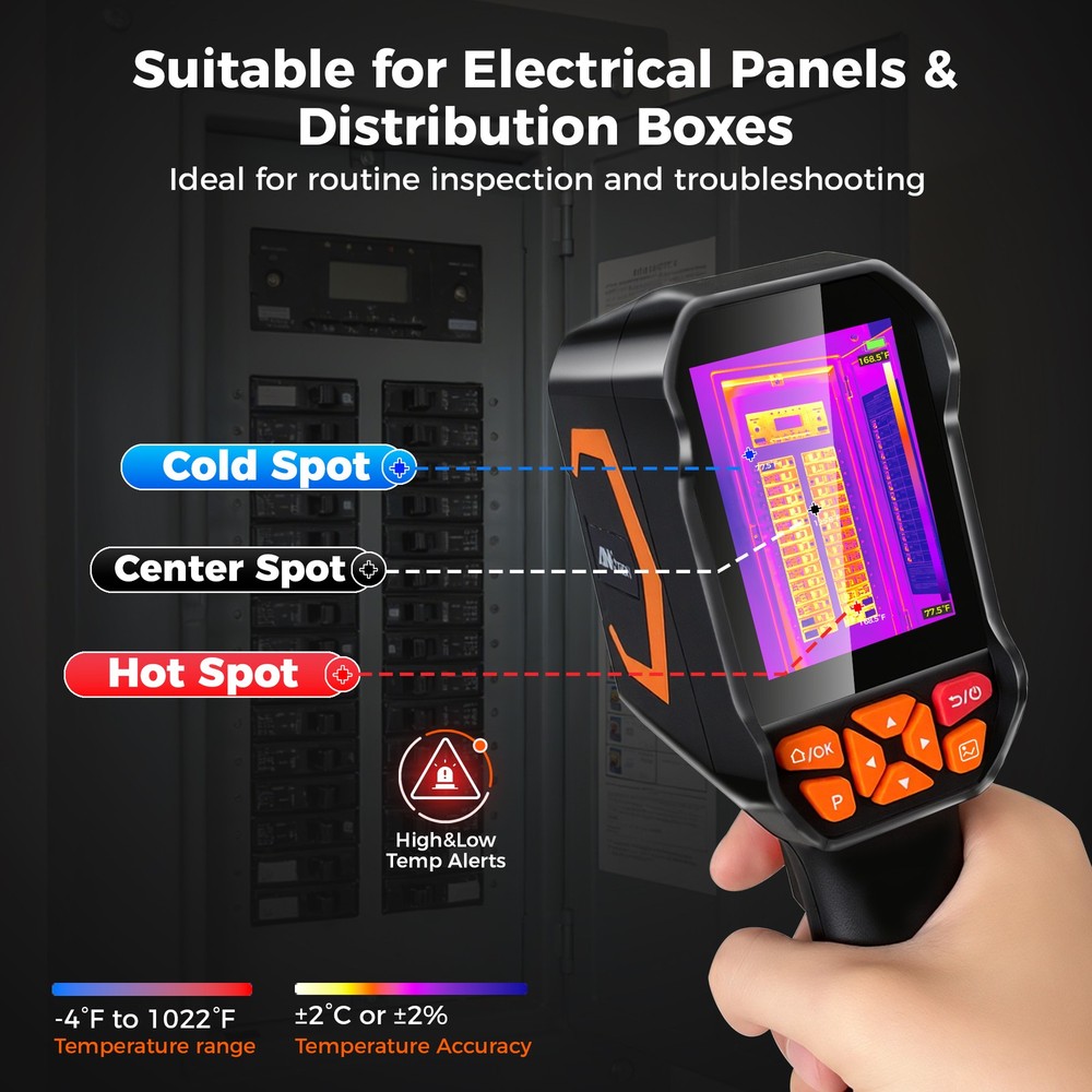 ANXTECH Handheld Infrared Thermal Camera Super Resolution 512*384