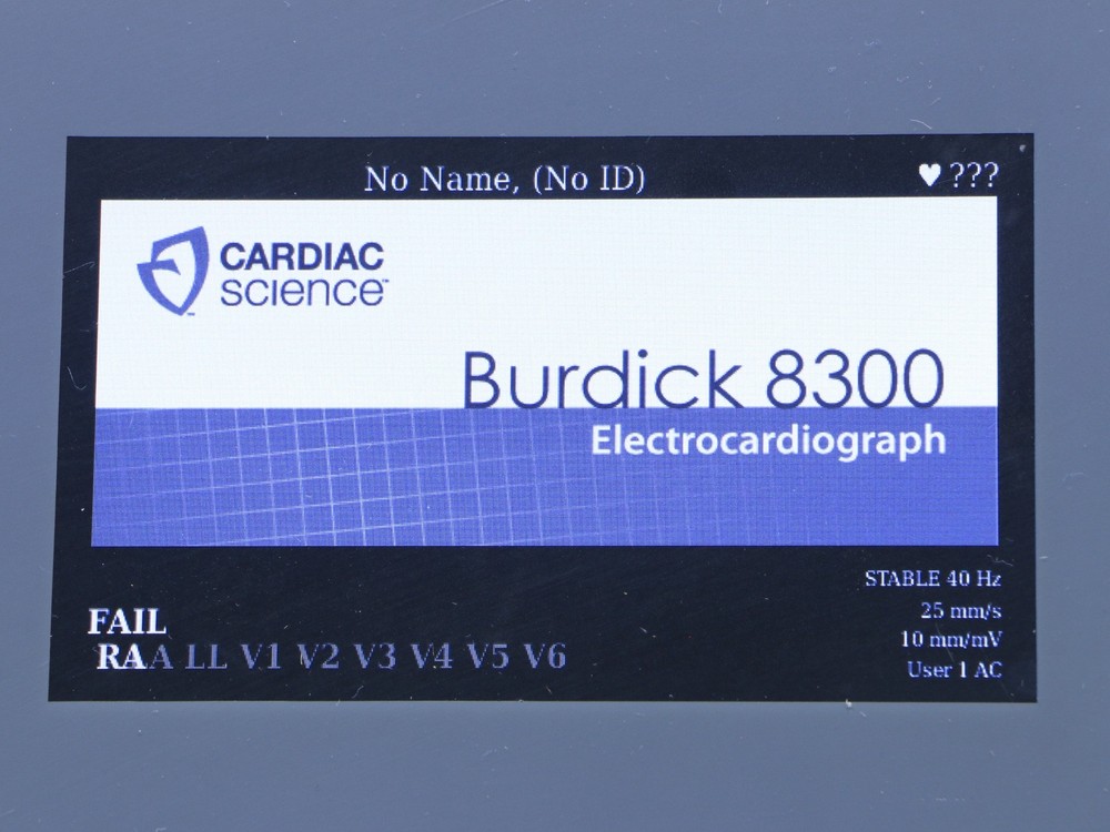 Burdick 8500 ECG System