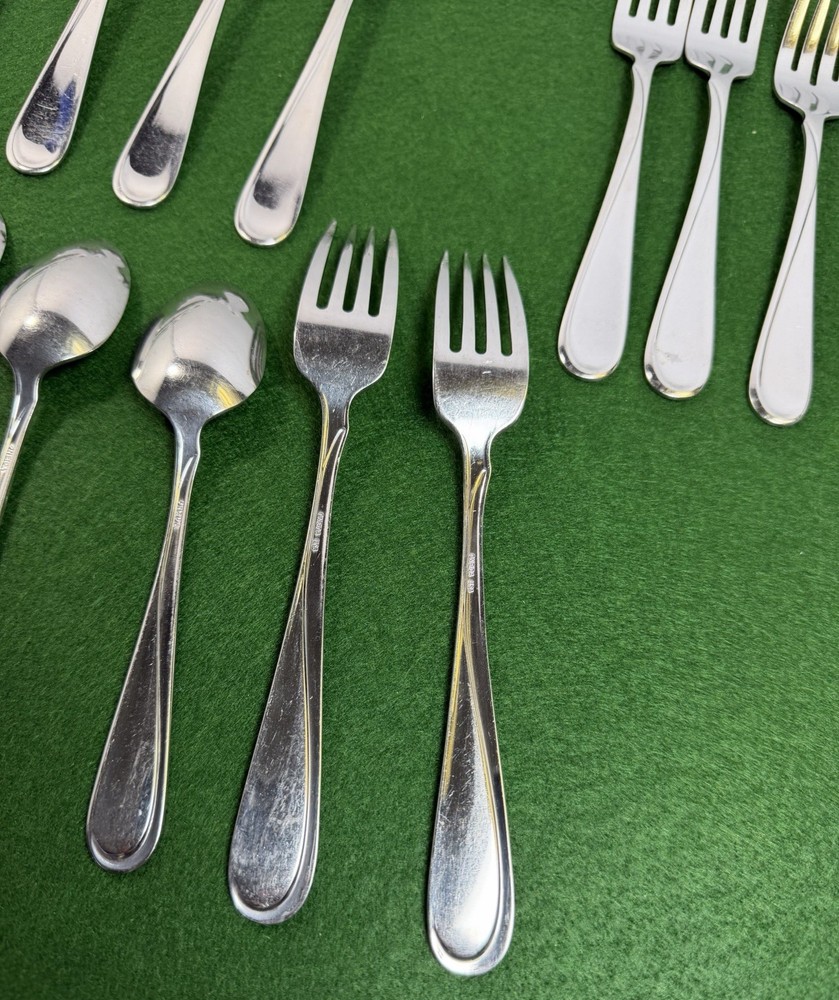 Oneida Stainless Flight Reliance 17 Pieces Spoons Fork