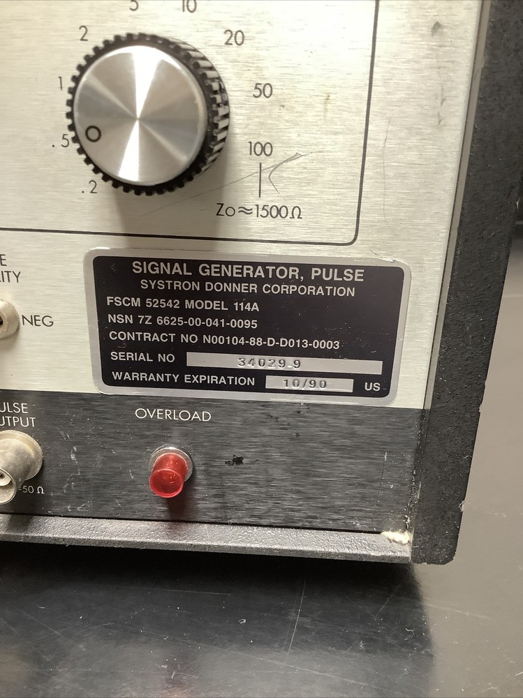 Systron Donner 114A Pulse Generator