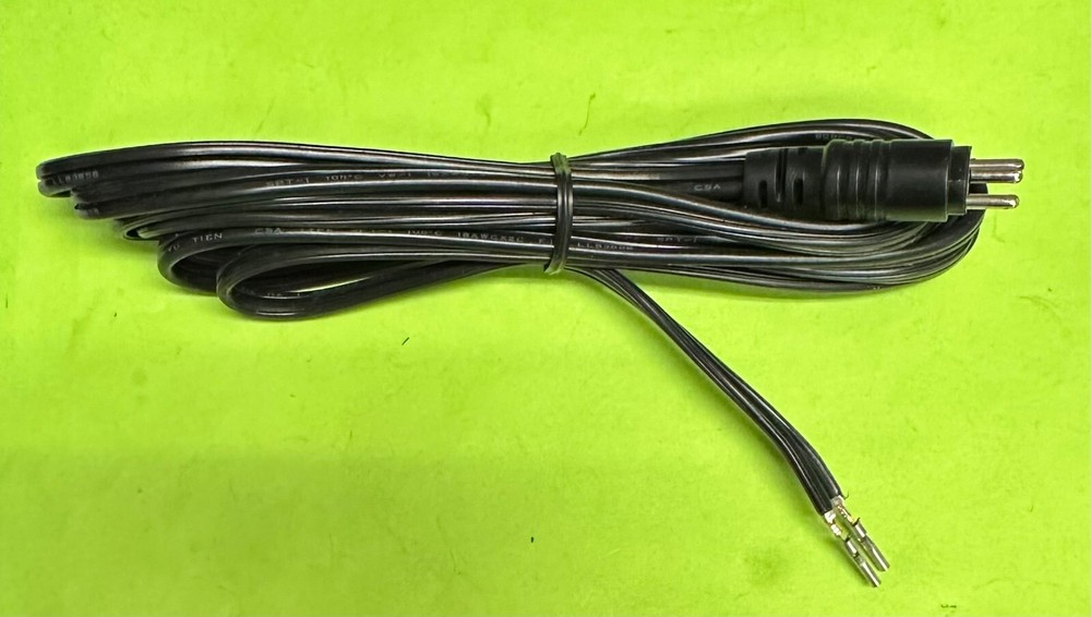 7ft Black 3-Pin Replacement Cord For Plug-In Transformer