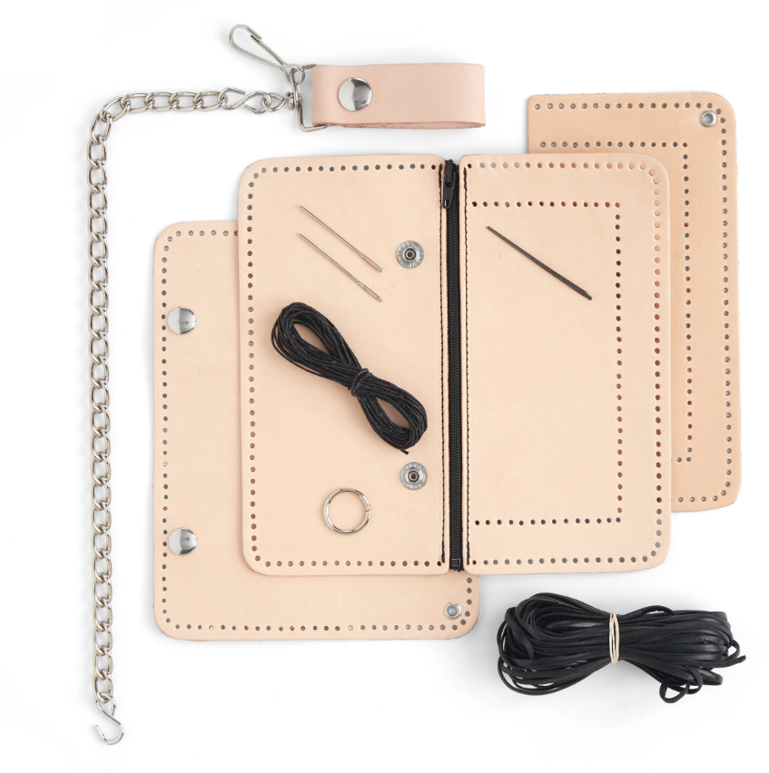 DIY BIKER WALLET with Chain