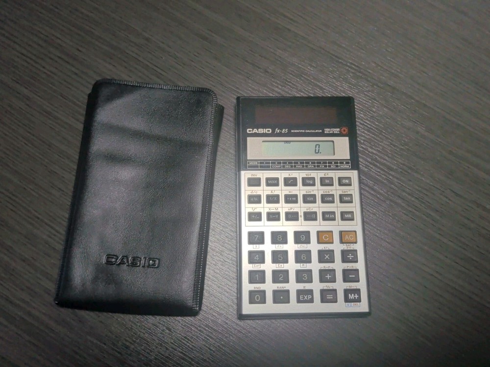 Casio fx-85 Scientific High Power Solar Cell Calculator