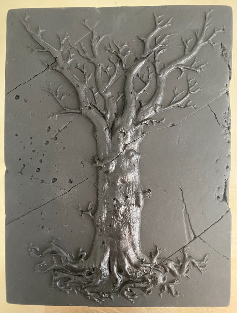 Sid Dickens Memory Block - B-17 "Tree of Life" - Limited Edition "Midnight" Tile