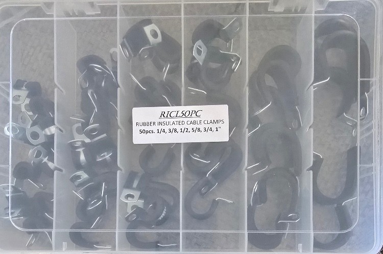 Rubber Insulated Clamps Set