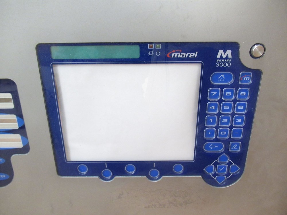 237698 Old-Stock; Marel 4264022 Start/Stop Panel; M3000; SS Frame