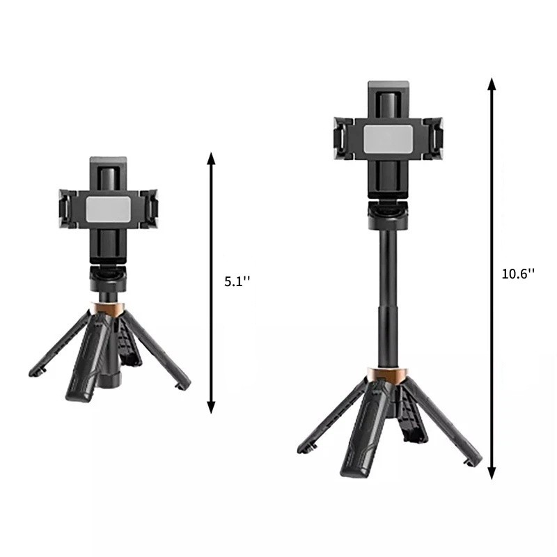 Portable Mini Selfie Stick Tripod with Bluetooth Remote for iPhone/Android Phone