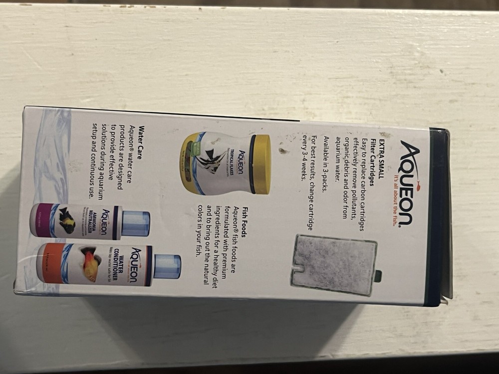 Aqueon QuietFlow 3 E Internal Power Filter 3 Gallon XS