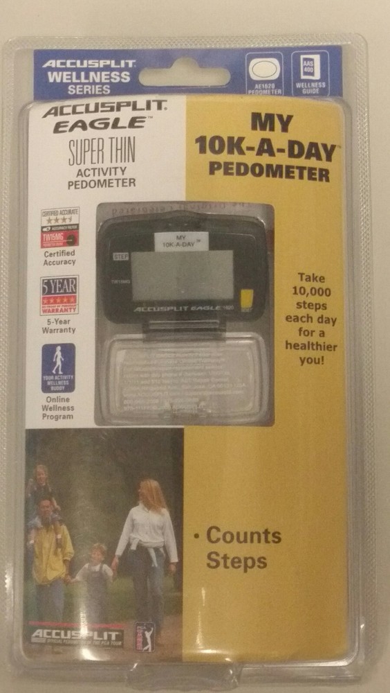 Accusplit Eagle Step Activity Pedometer, AE1620