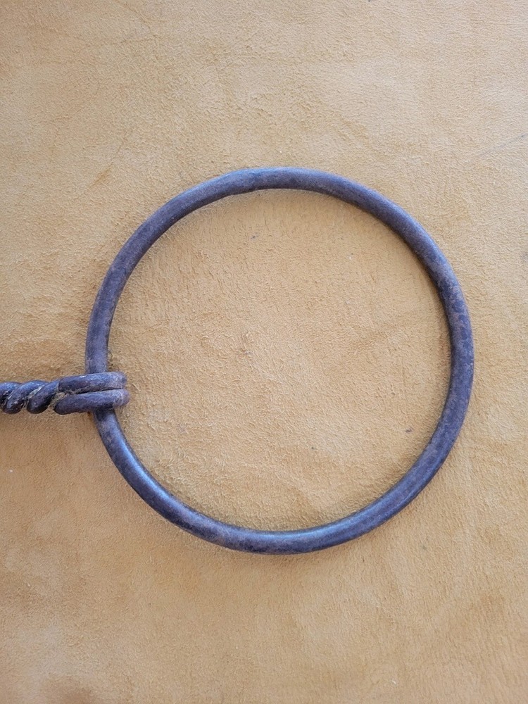 Vintage medium twisted jointed snaffle (js)