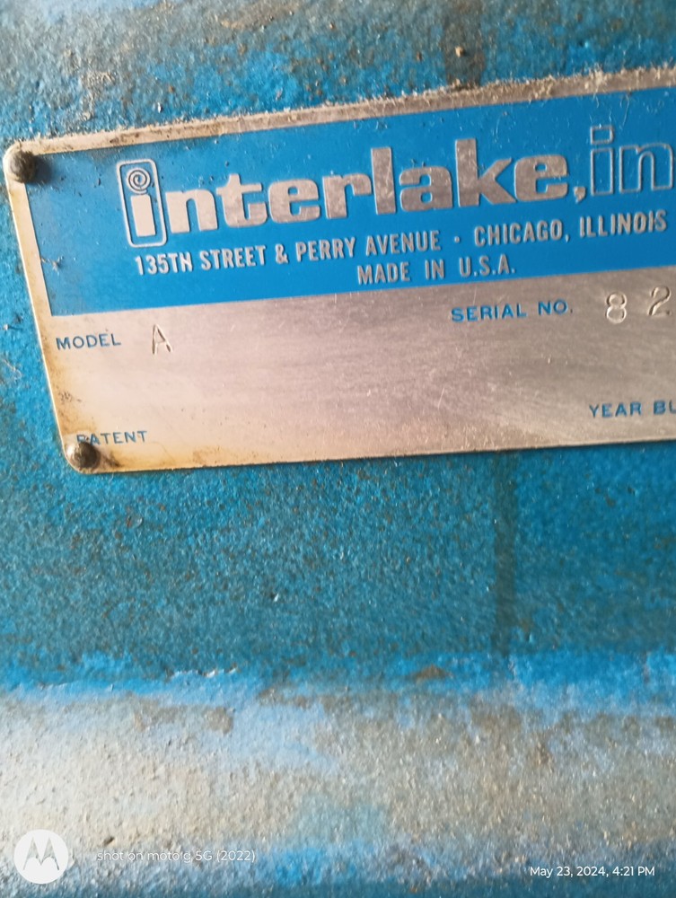 INTERLAKE WIRE STITCHER MODEL A