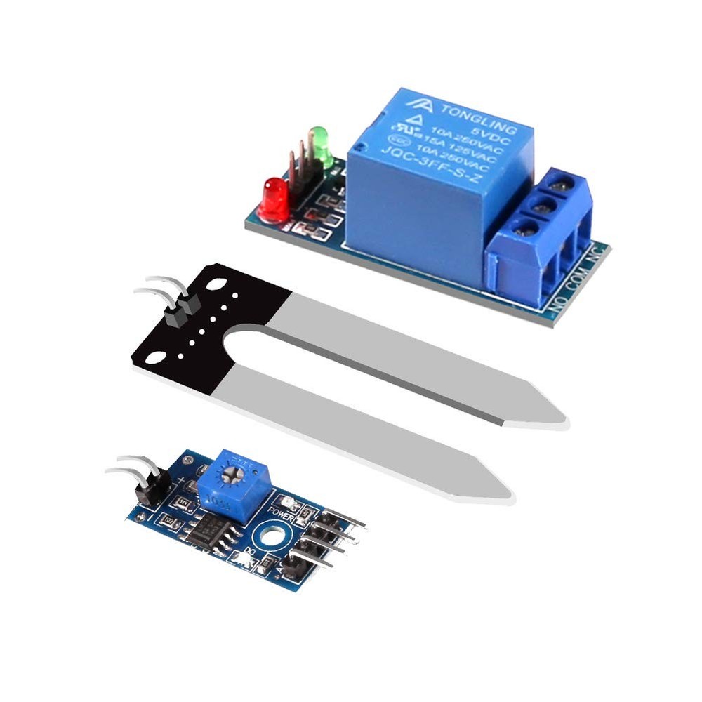 Soil Moisture Sensor Kit Automatic Watering System Manager with Mini Water Pu...