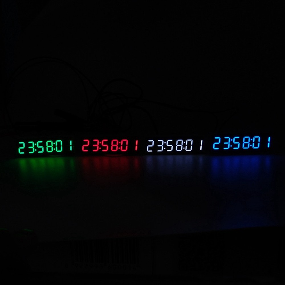 0.36 Inch 6-Bit Clock LED Digital Electronic Clock W Second Display Module 8353