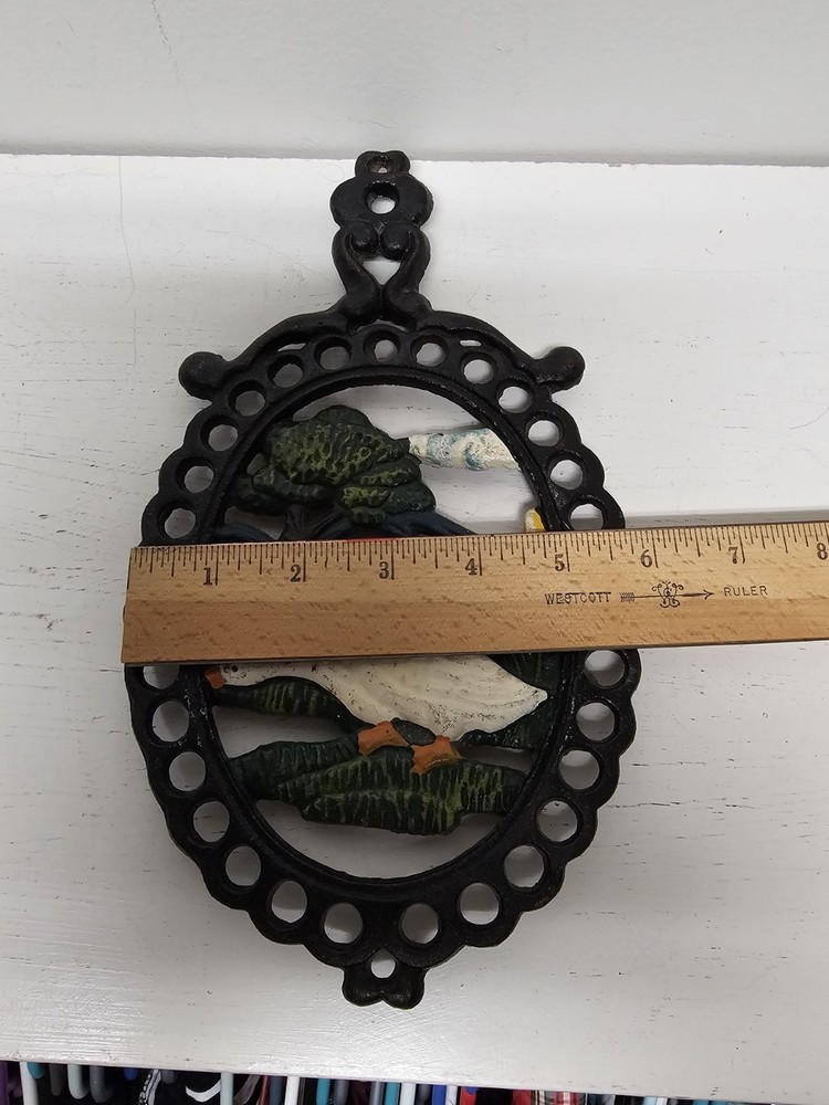 Vintage Iron Duck Trivet