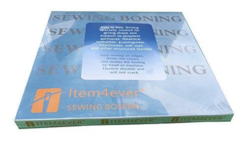1/2" Rigilene Polyester sewing boning White - 50 Yard Roll