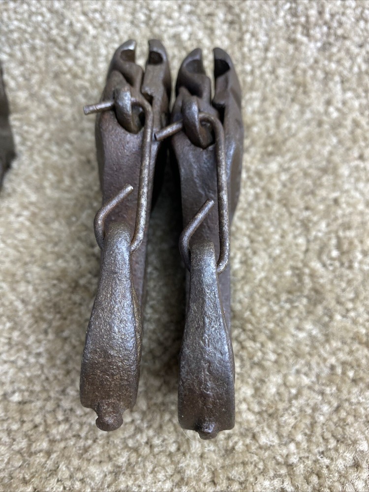 Vintage Cast Industrial/Farm Track Hooks