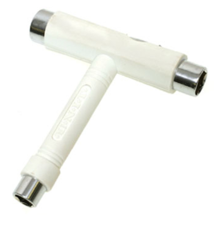 UNIT Multi-Functional All Purpose Skate Skateboard Tool - WHITE
