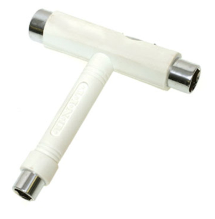 UNIT Multi-Functional All Purpose Skate Skateboard Tool - WHITE