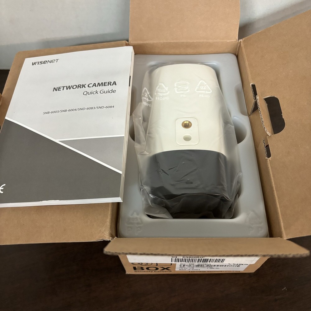 Samsung SNB-6004 Techwin WiseNet 2MP Bullet Security Camera