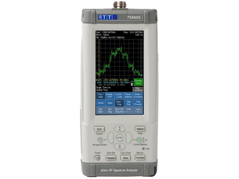 TTi PSA3605 - 3.6GHz Handheld RF Spectrum Analyzer