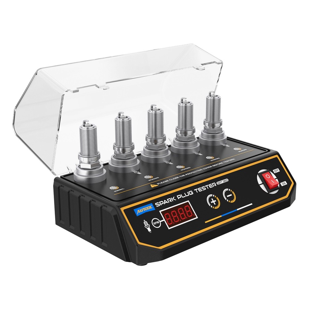 Car Spark Plug Tester Ignition Plug Analyzer 5Hole Height Adjustable 200~9000RPM