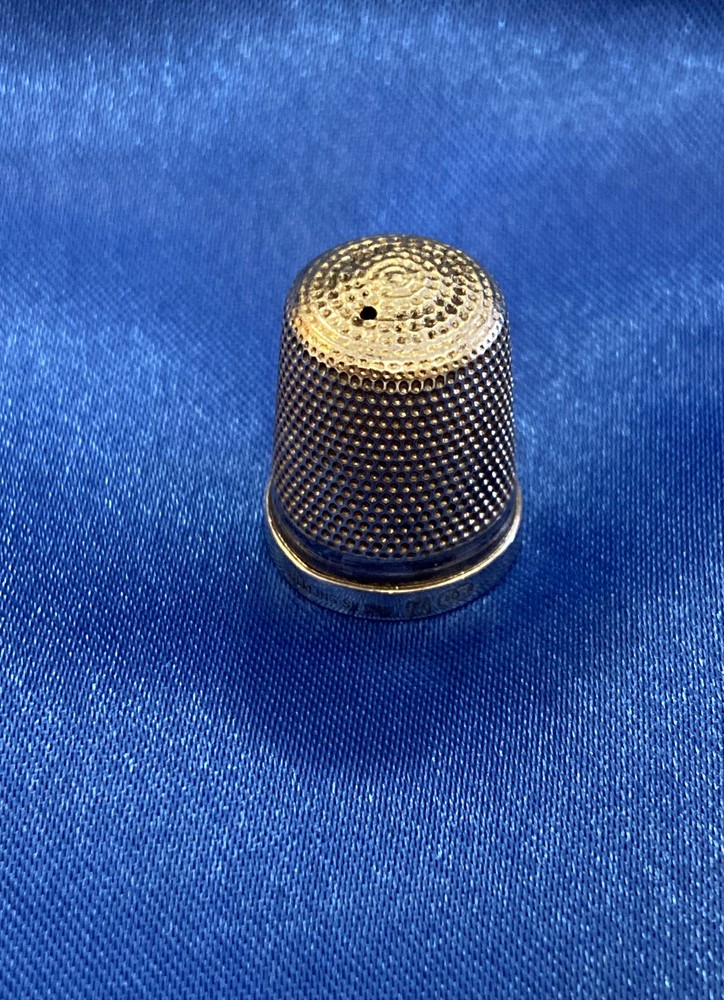 Charles Horner C. H SOLID STERLING SILVER THIMBLE No:7 - Read First