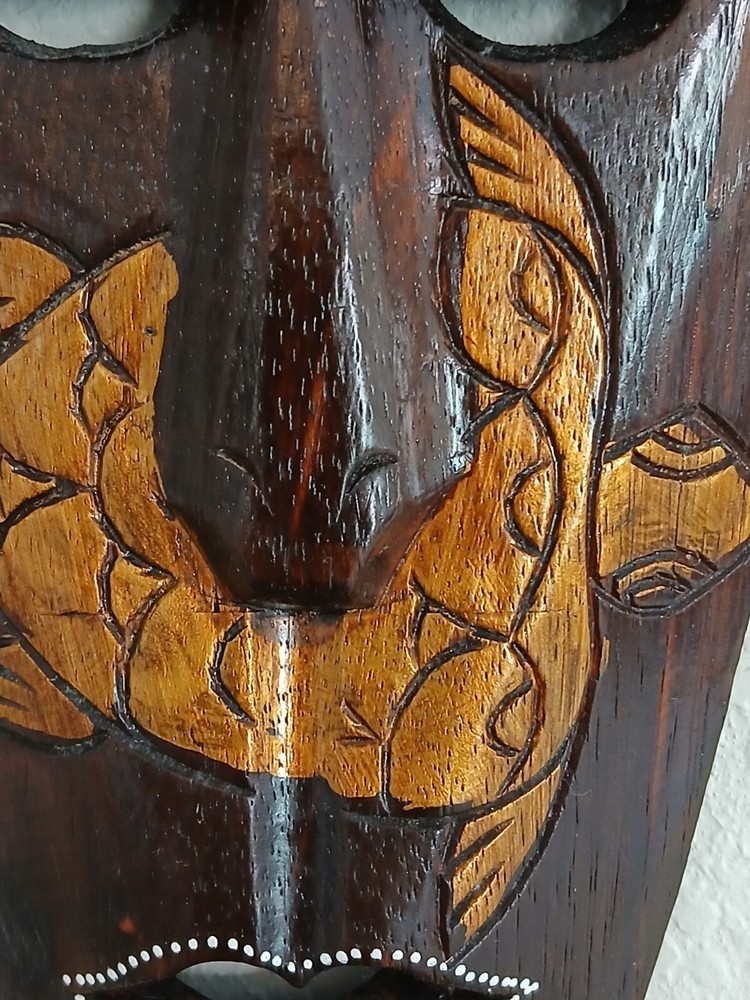 Handcrafted African Wall Art 19.75" Long
