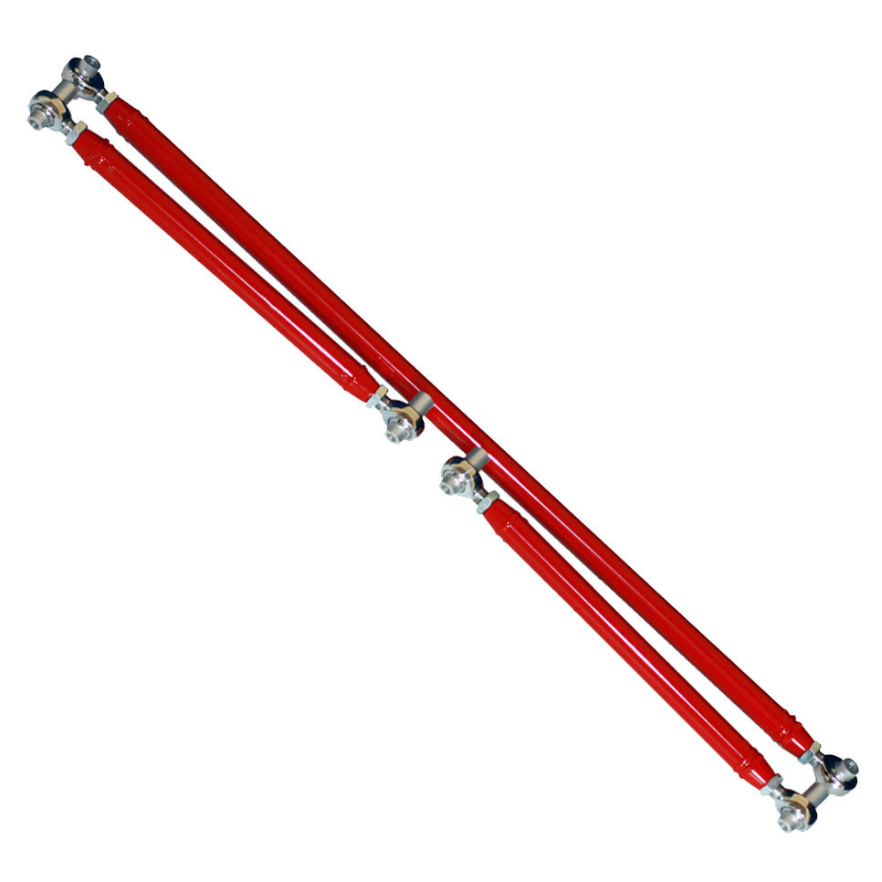 1982-2002 Camaro On Car Adjustable Lower Control Arms & Panhard Bar Kit - RED -