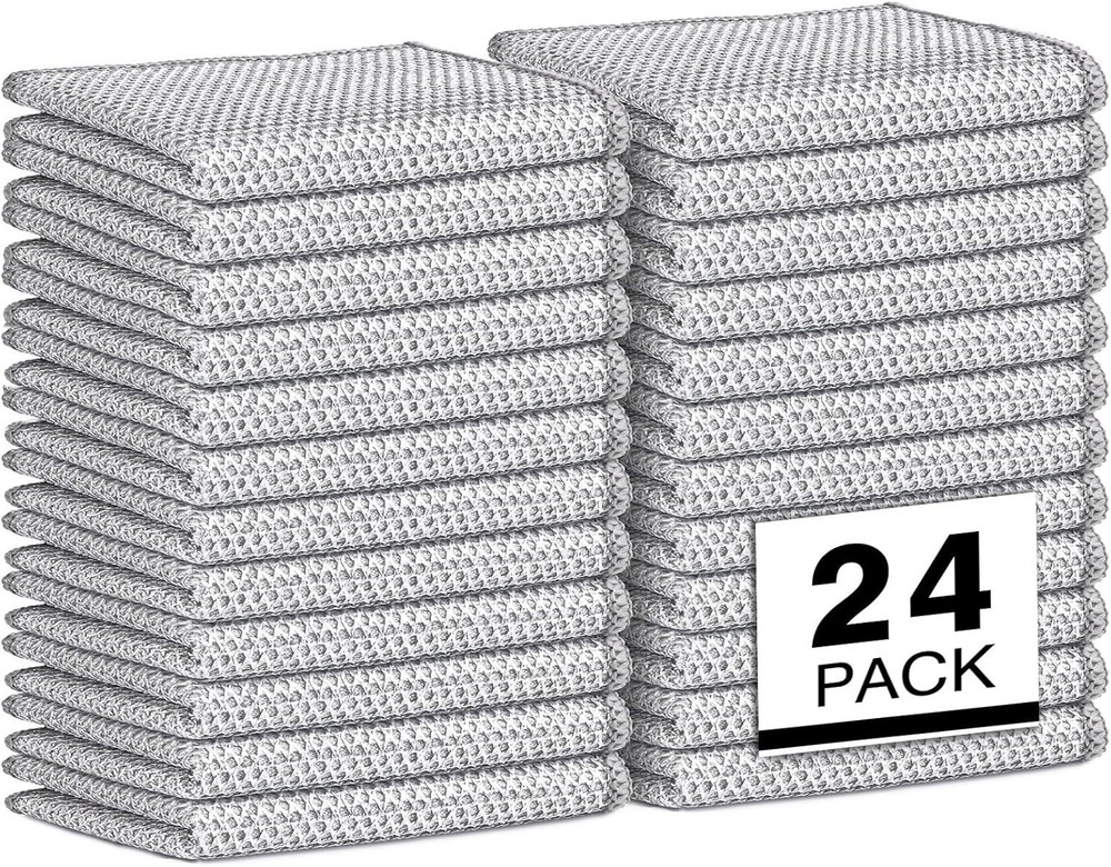 Versatile Non-Scratch Wire Dishcloths (24PK) for All Kitchen Cleansing Needs
