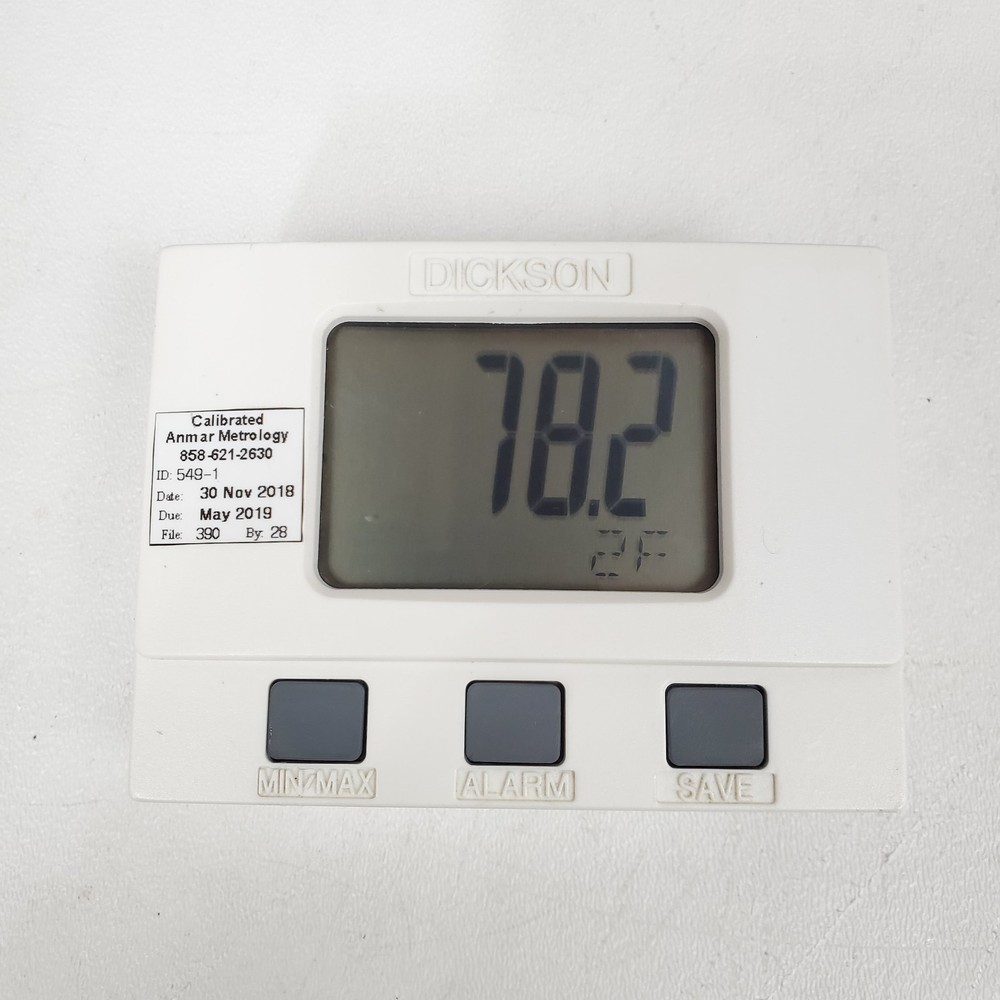 Dickson SM320 Temperature Data Logger with LCD Display