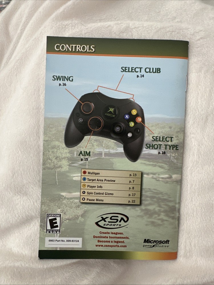 XBOX Manual Only Links 2004