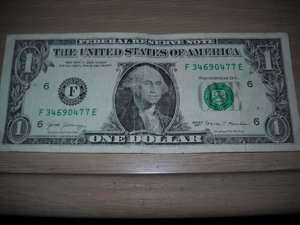 ONE DOLLAR ERROR BILL