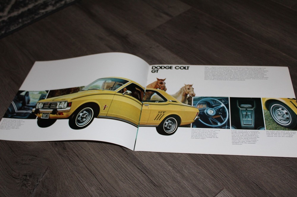 1973 Dodge Colt sales brochure