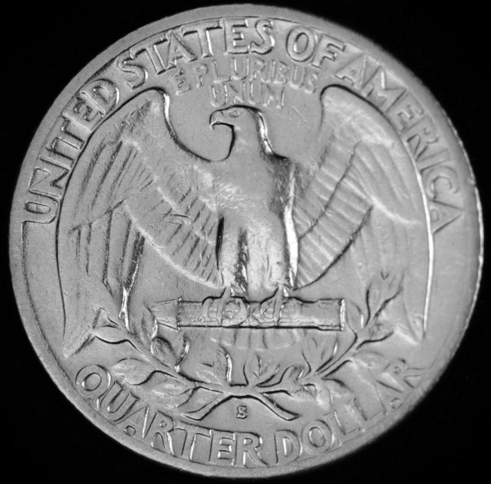1938-s Washington Quarter. High Grade. (Inventory A)