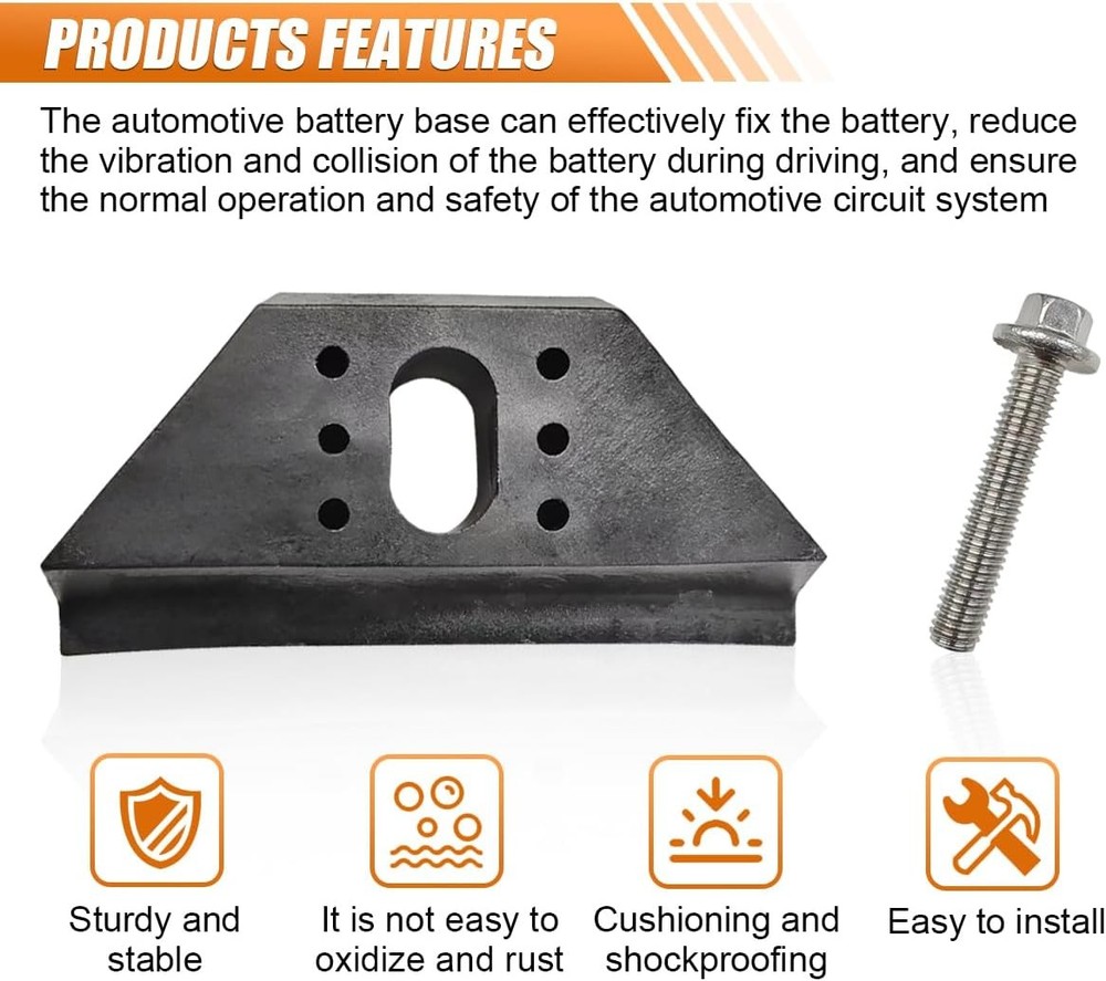 Hold Down Kit, Base Clamp Tie Down Kit, Hold Down Bracket with 304 Stainless Ste