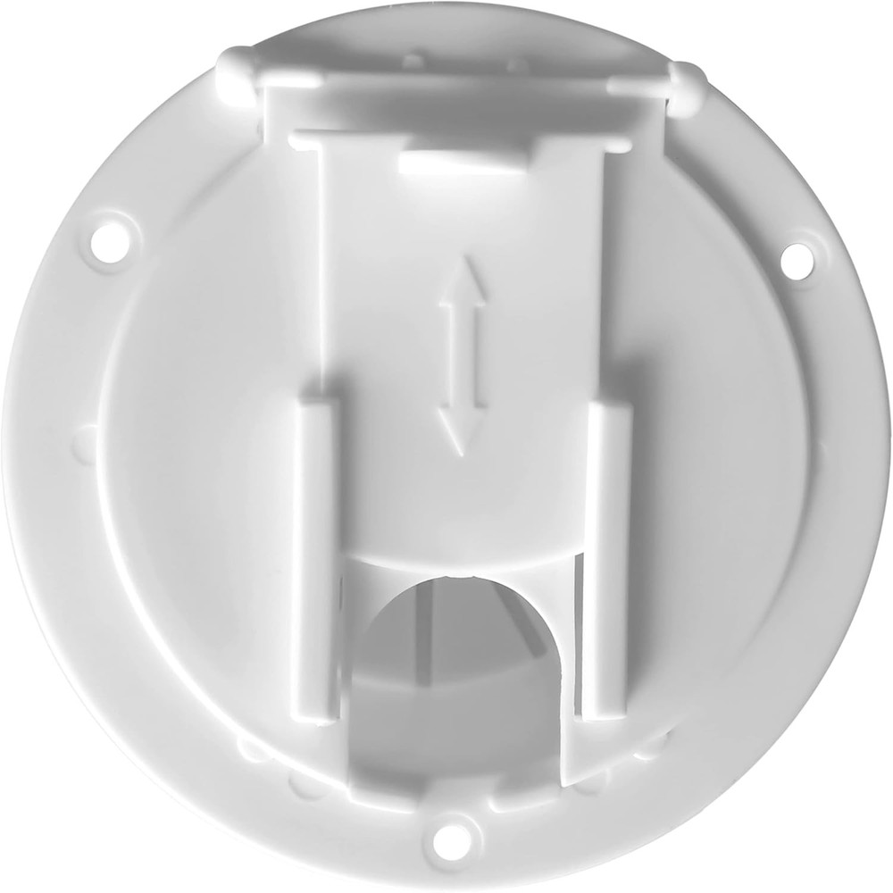 NU-SET | RV Electrical Cable Hatch | | 1 Pack, White