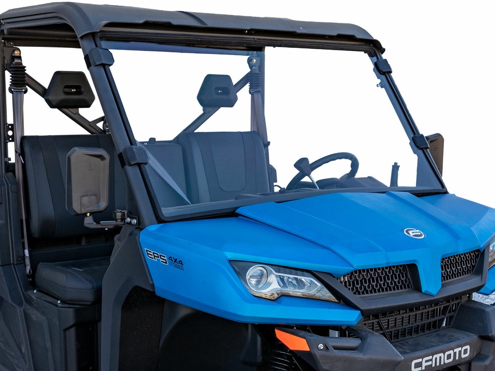 SuperATV Clear Scratch Resistant Full Windshield for CFMOTO UForce 1000