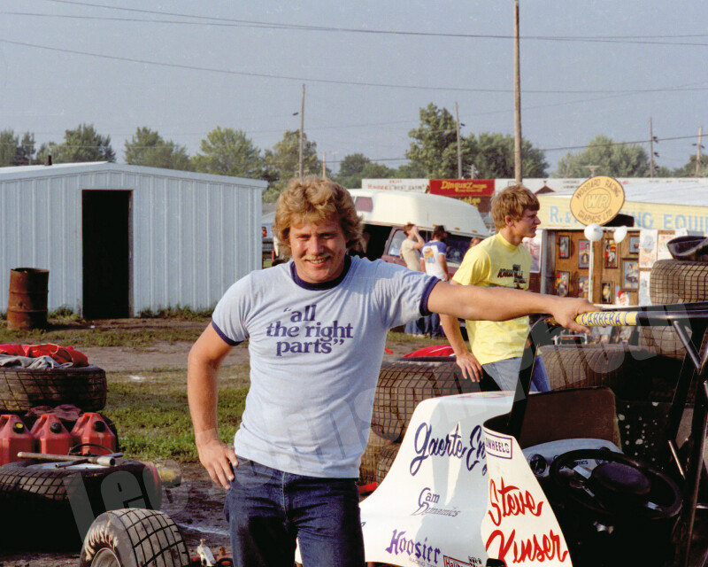 1981 Steve Kinser Stanton chassis 8x10 print